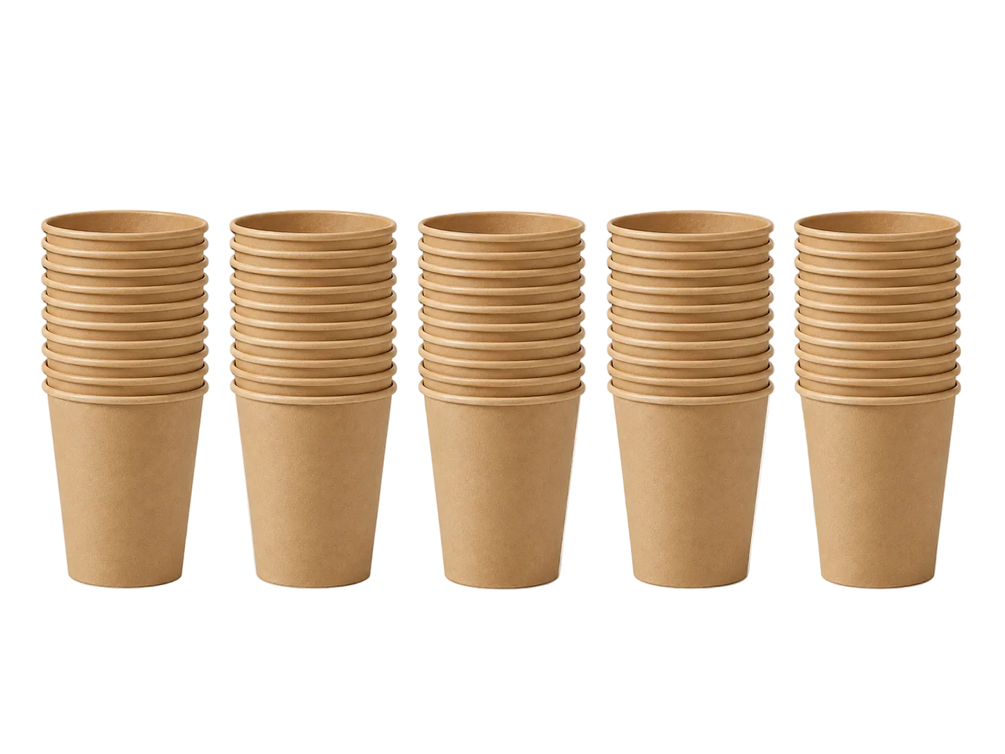 8 oz Kraft Single Wall Paper Cup