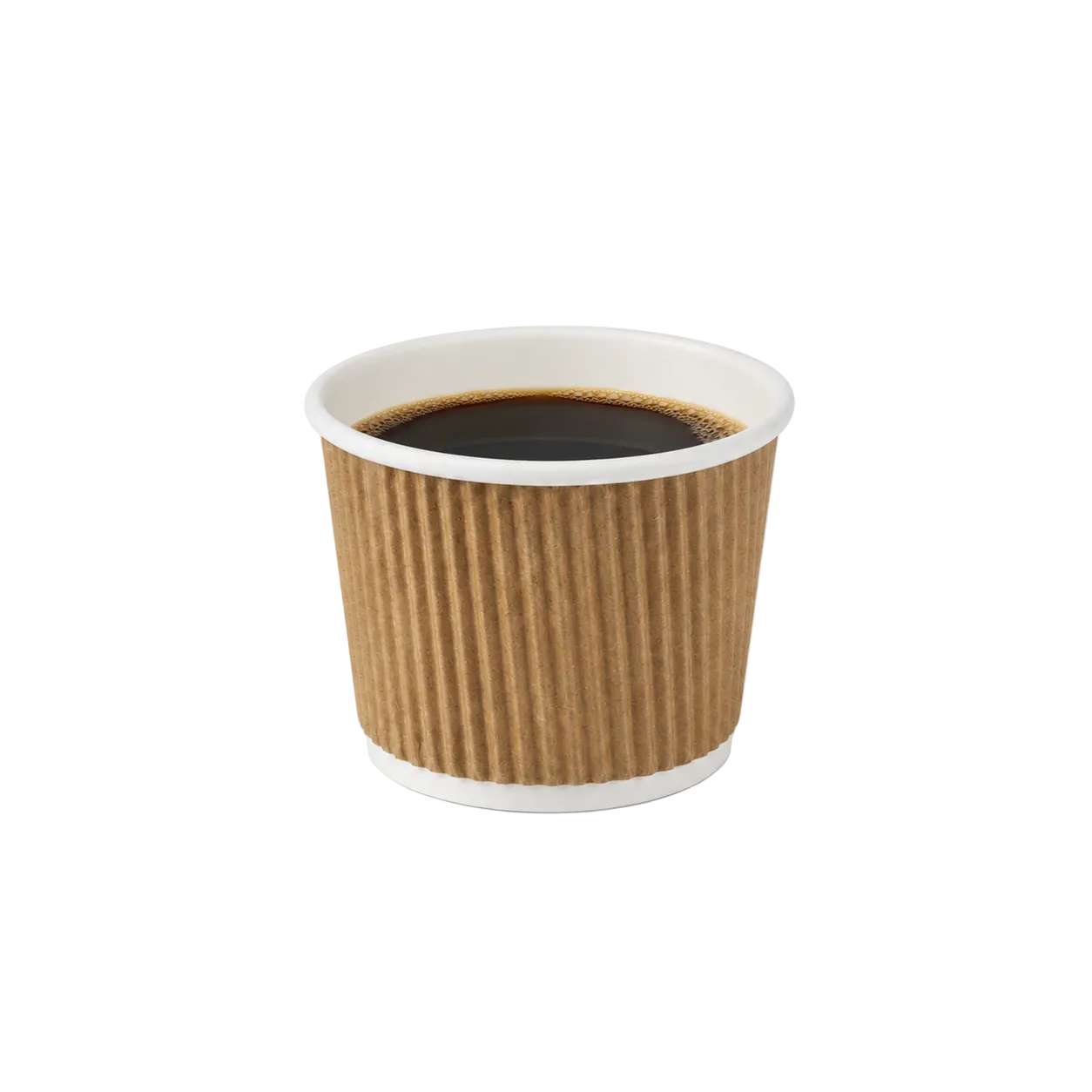 4 oz Kraft Ripple Cup