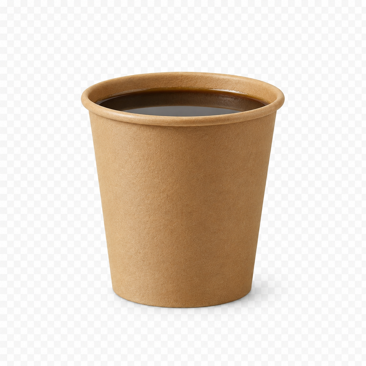 8 oz Kraft Single Wall Paper Cup