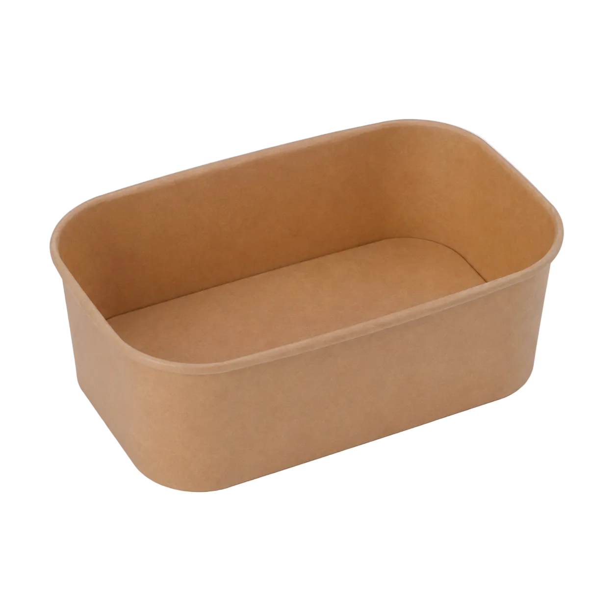 Kraft Rectangle Container Bowl 1000ml