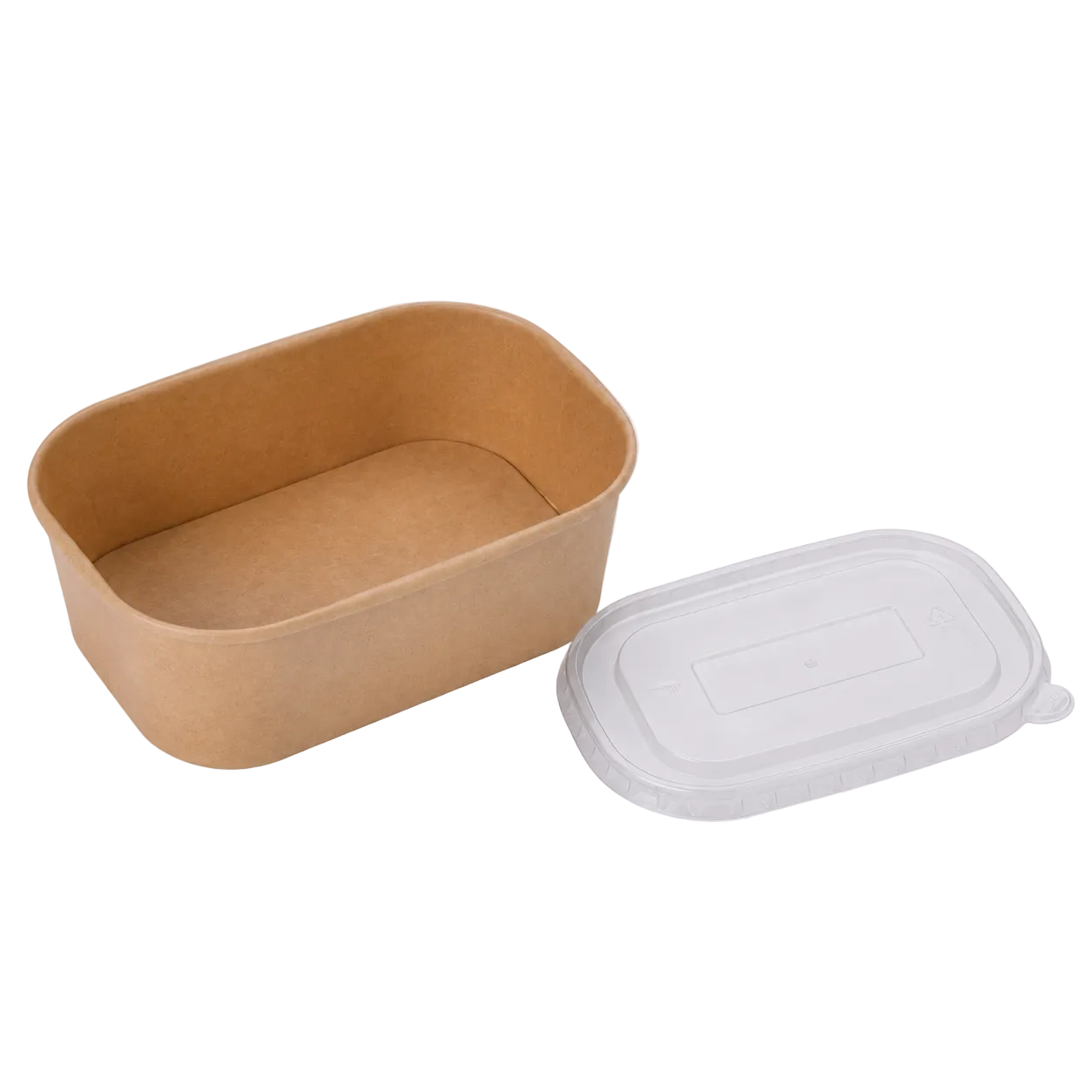 Kraft Rectangle Container Bowl 1000ml