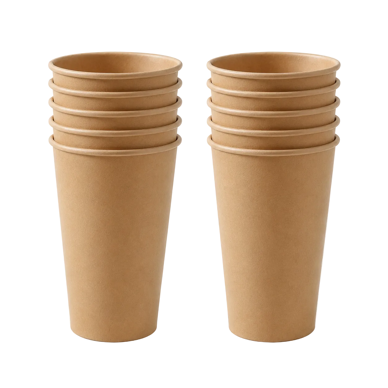 12 oz Kraft Single Wall Paper Cup