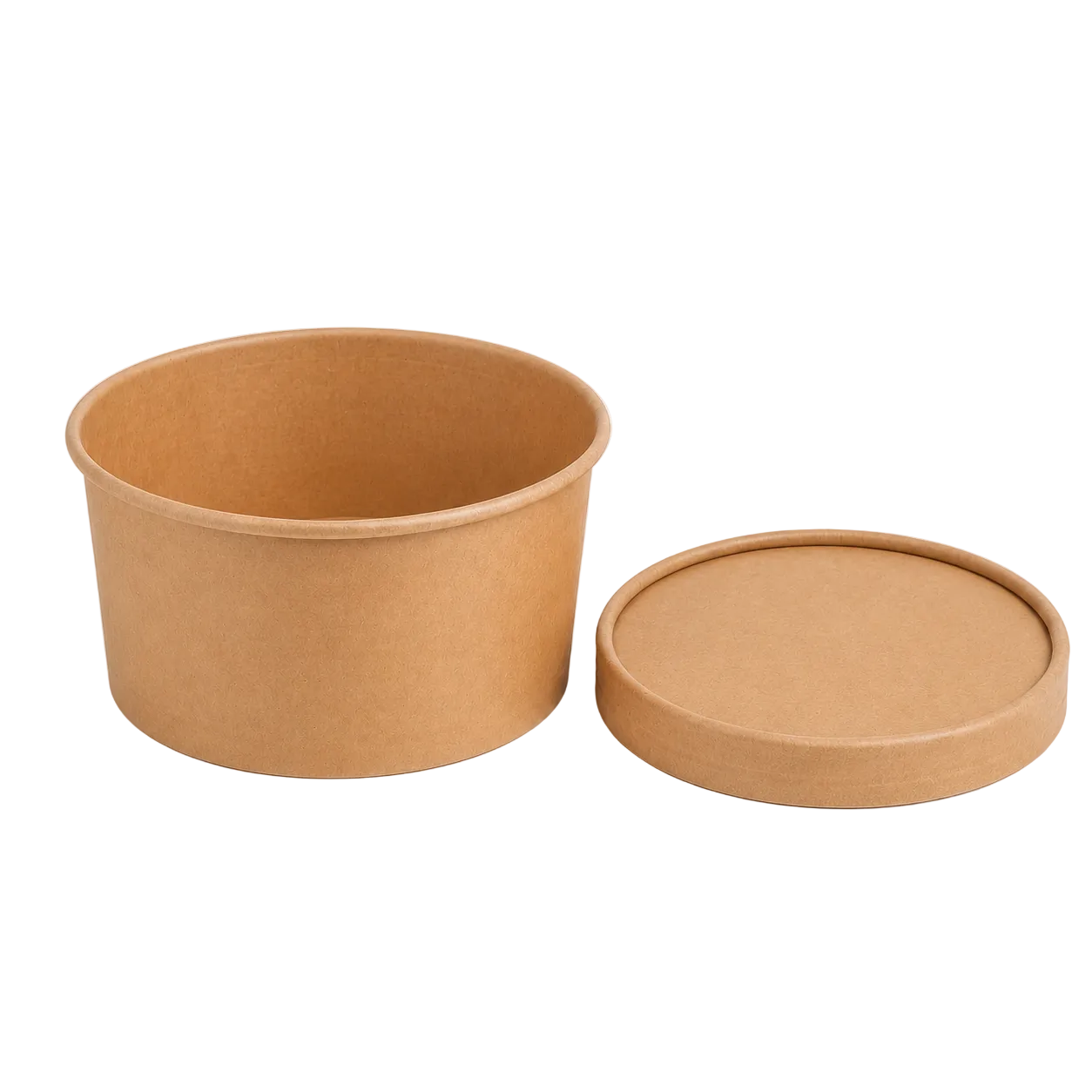 1300ml Kraft Paper Soup and Pasta Bowl,Biodegradable Lid