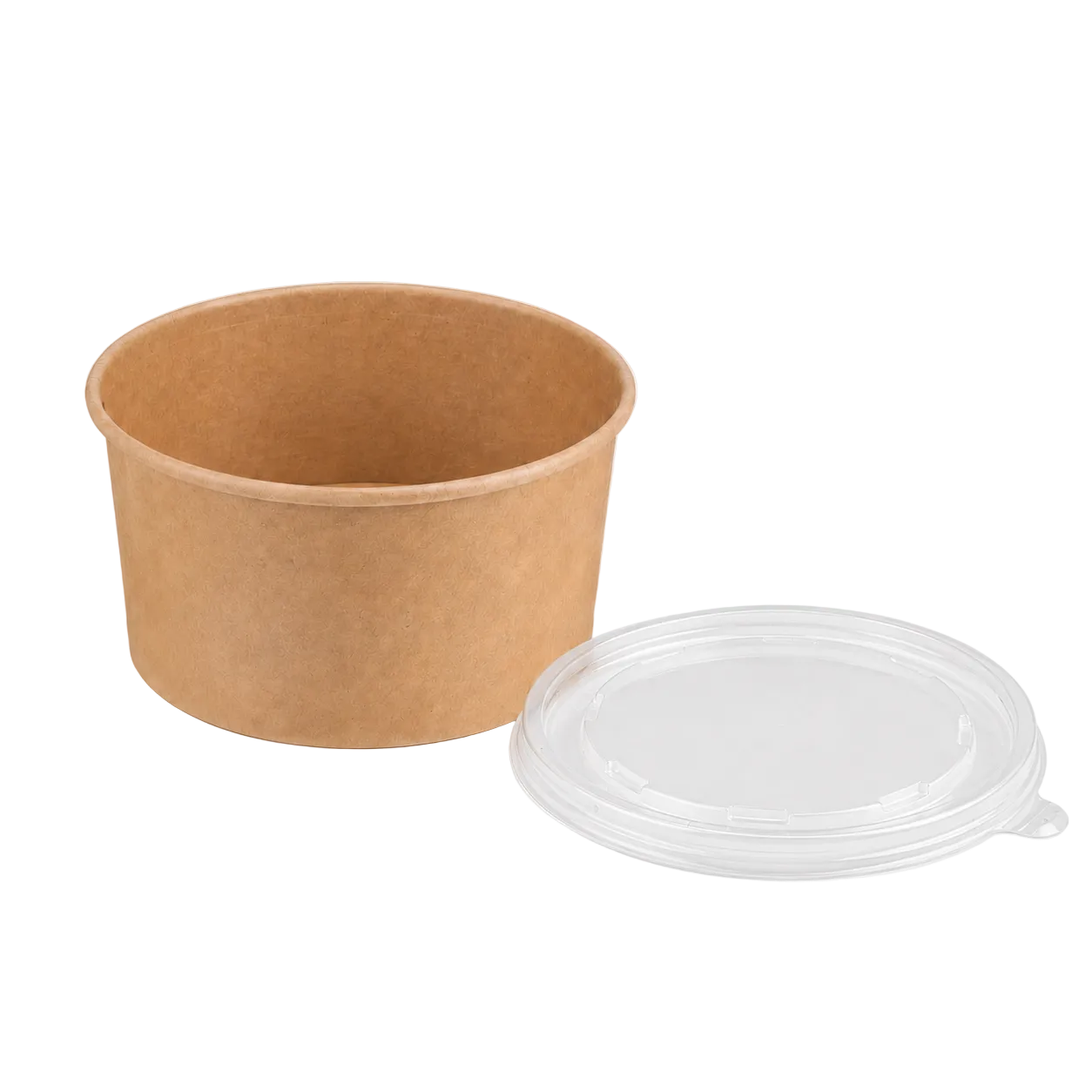 1300ml Kraft Paper Soup and Pasta Bowl,PP Lid