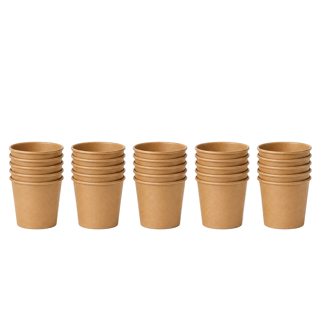 4 oz Kraft Single Wall Paper Cup