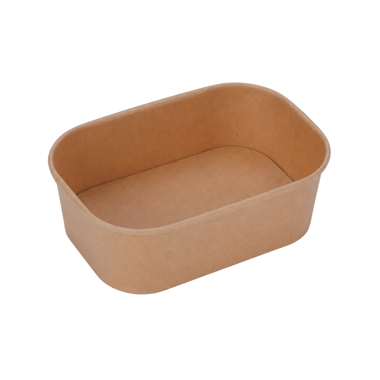 650ml Kraft Rectangle Container Bowl
