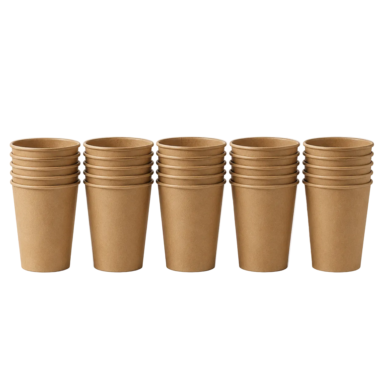 6 oz Kraft Single Wall Paper Cup
