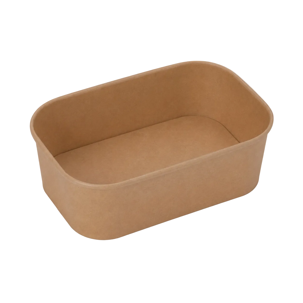 Kraft Rectangle Container Bowl 750ml