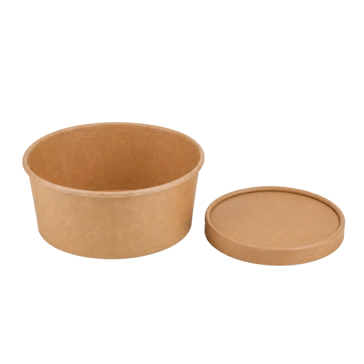 750ml Kraft Paper Soup and Pasta Bowl,Biodegradable Lid