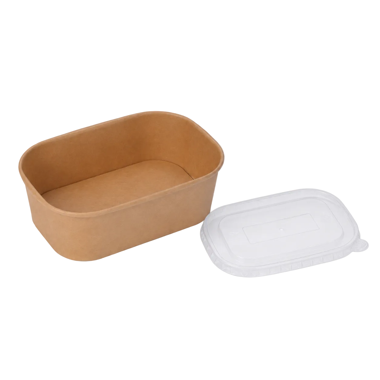 Kraft Rectangle Container Bowl 750ml