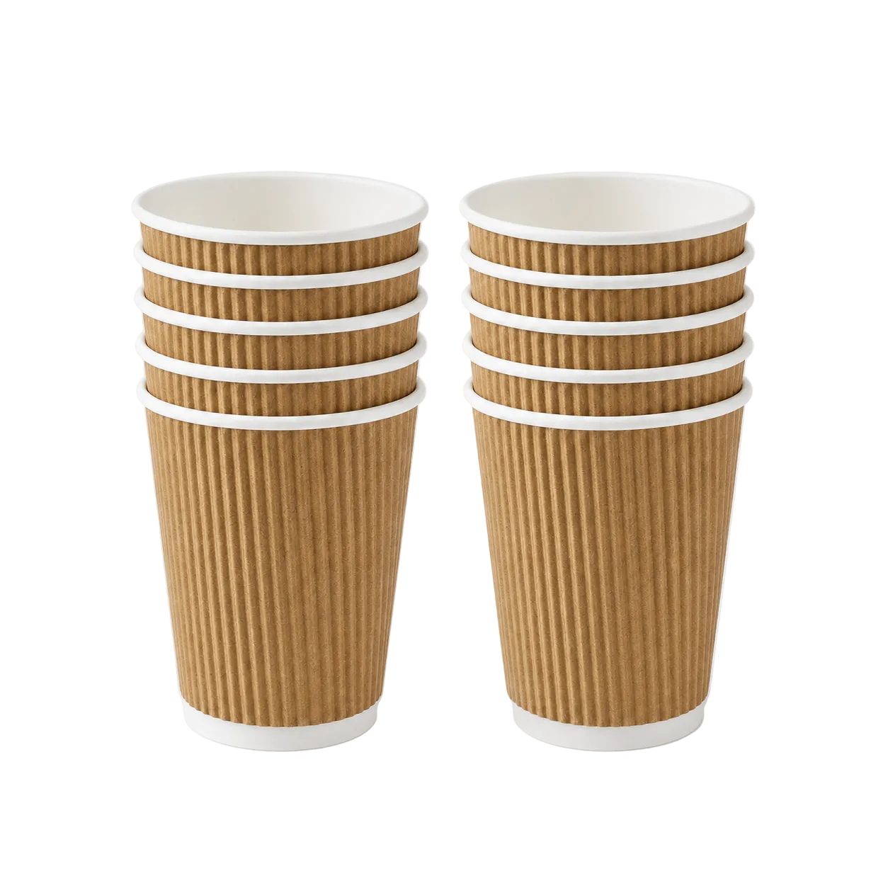 8 oz Kraft Ripple Cup