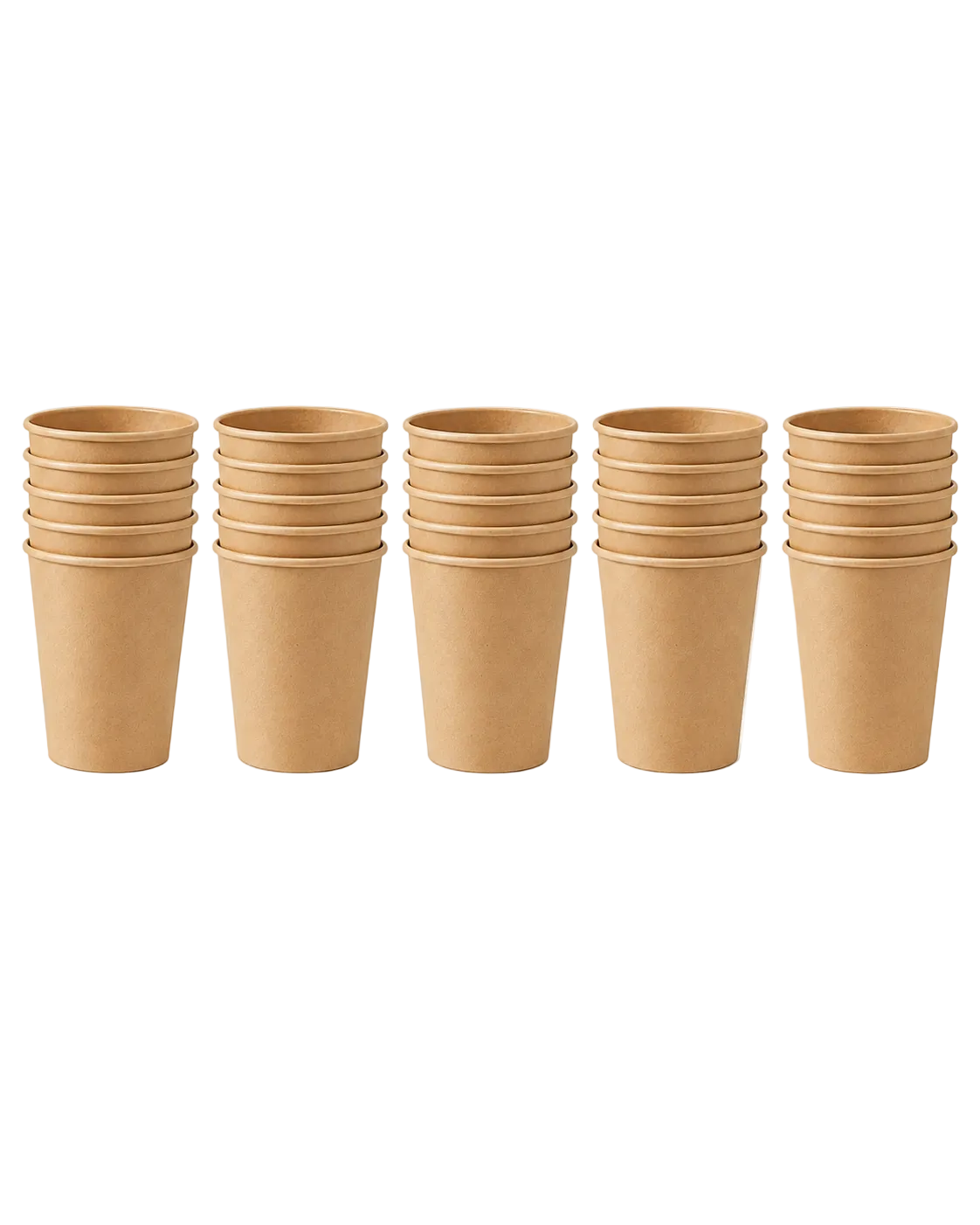 8 oz Kraft Single Wall Paper Cup