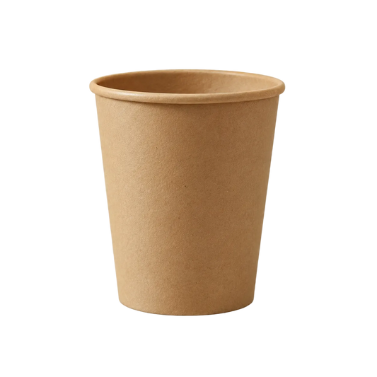 8 oz Kraft Single Wall Paper Cup