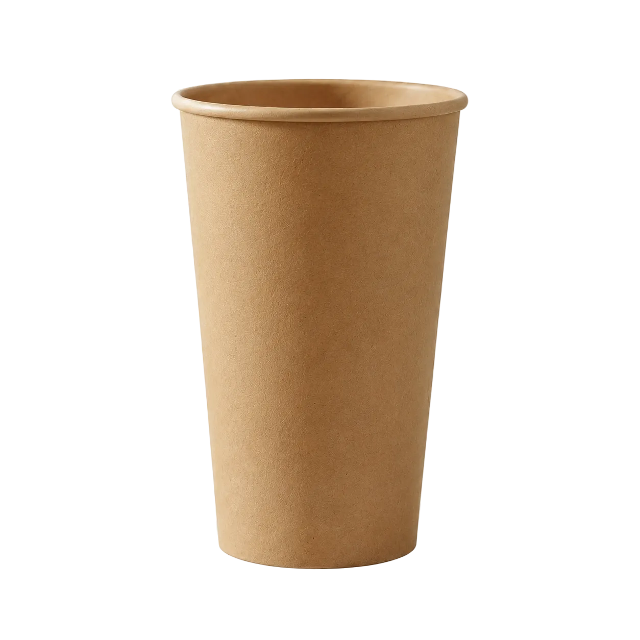 12 oz Kraft Single Wall Paper Cup