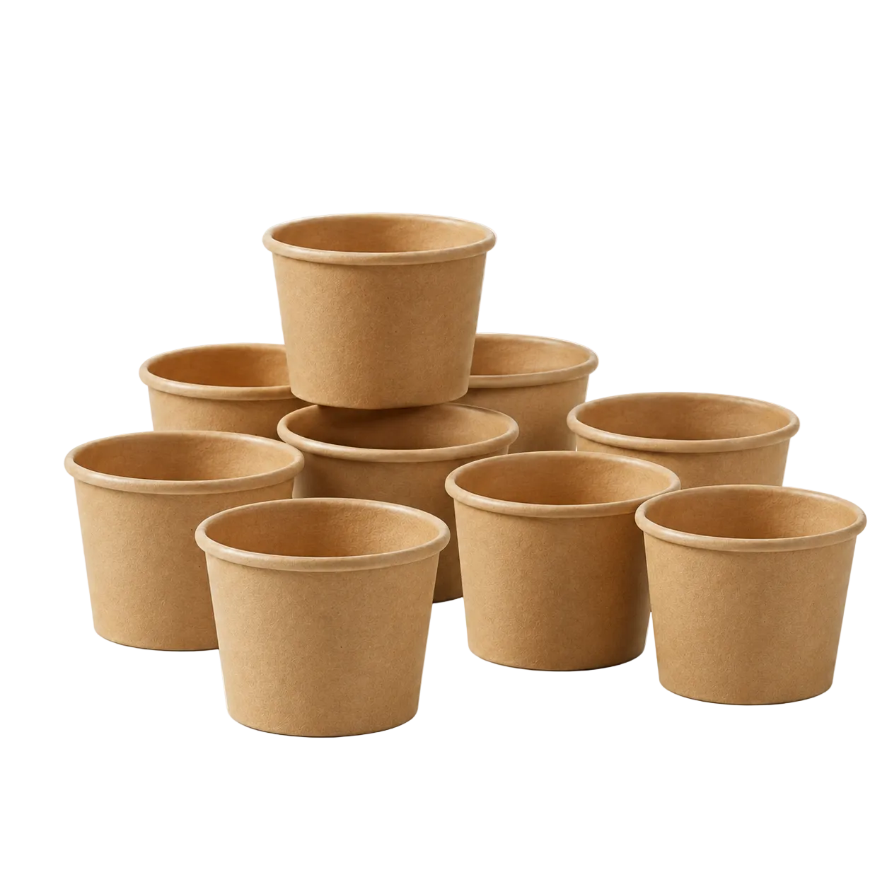 1 oz Kraft Single Wall Paper Cup