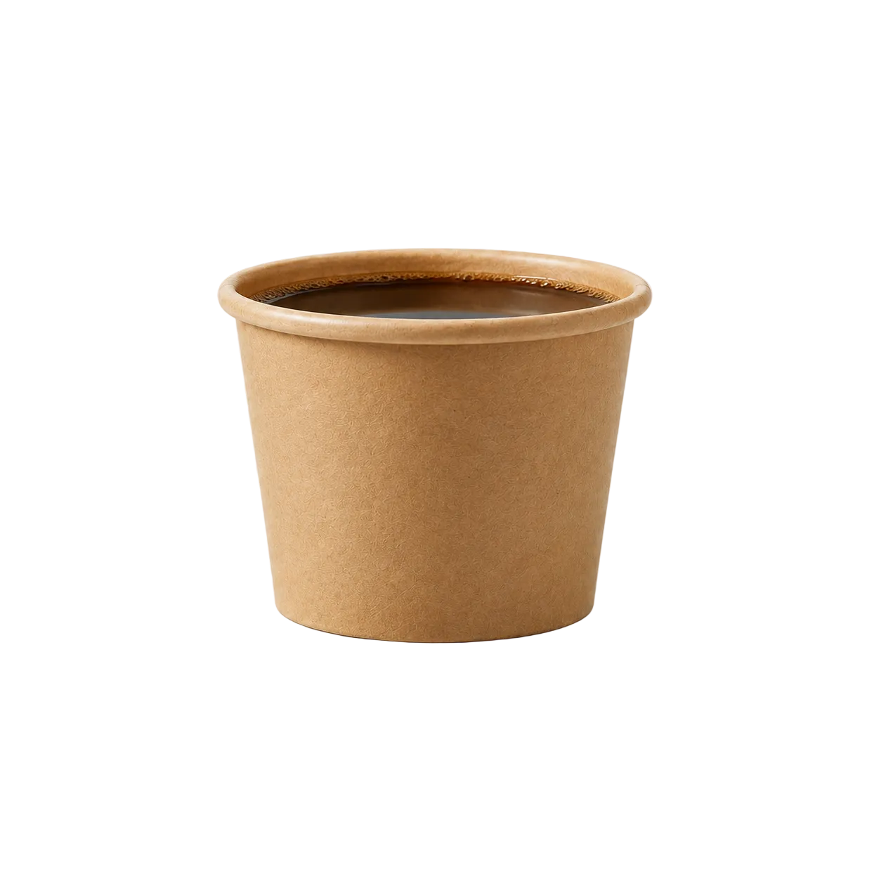 1 oz Kraft Single Wall Paper Cup