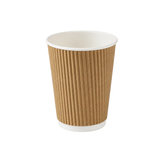 8 oz Kraft Ripple Cup