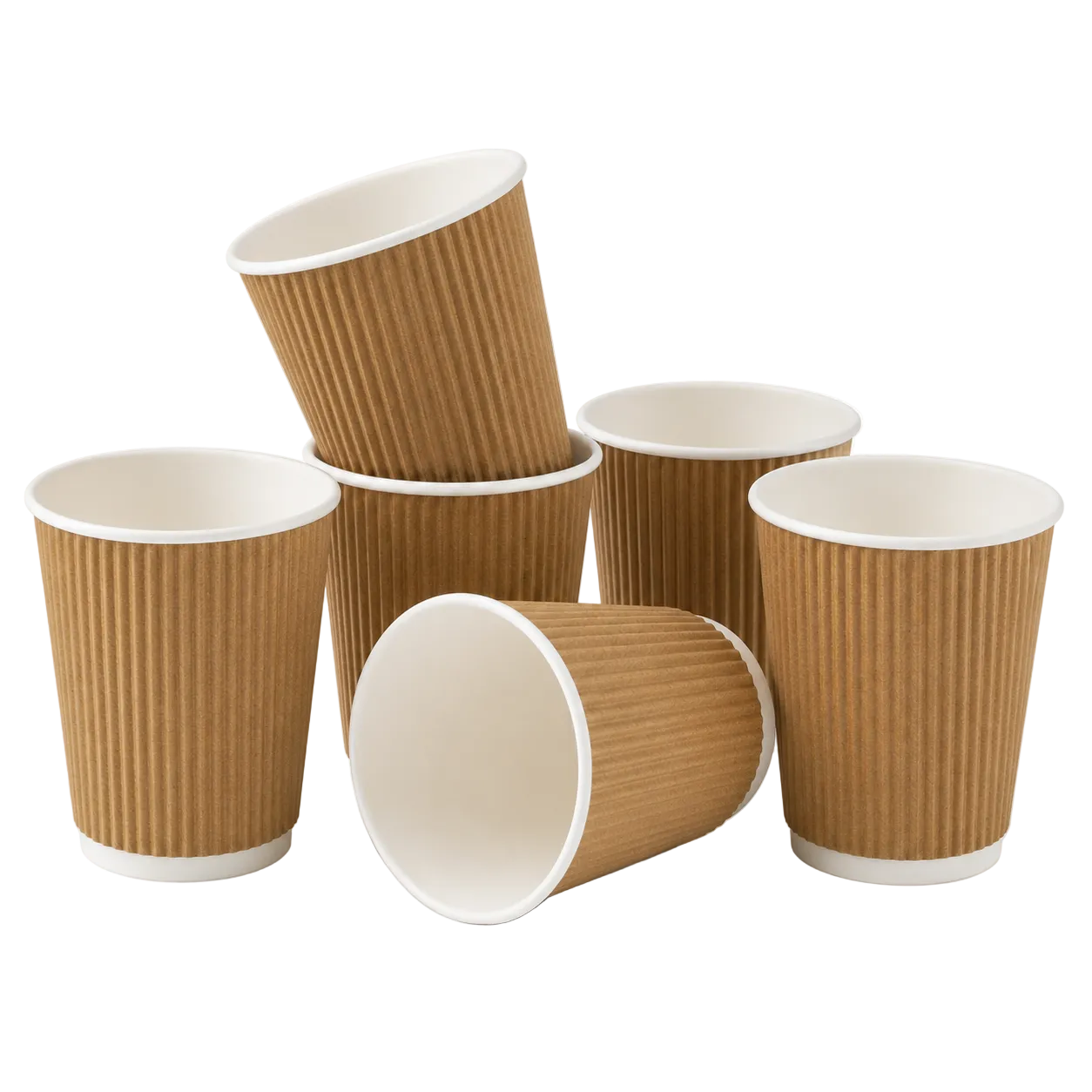 8 oz Kraft Ripple Cup