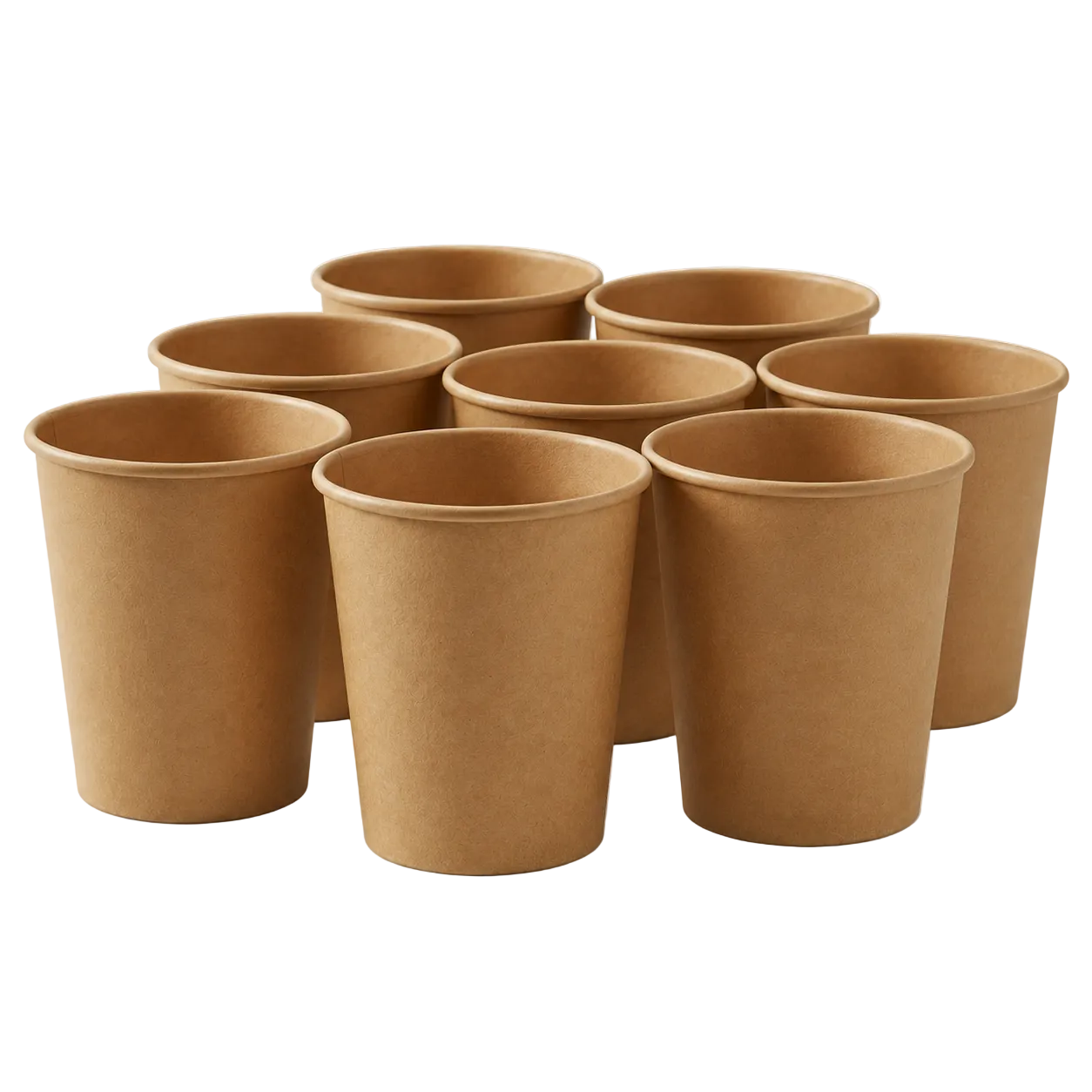 6 oz Kraft Single Wall Paper Cup