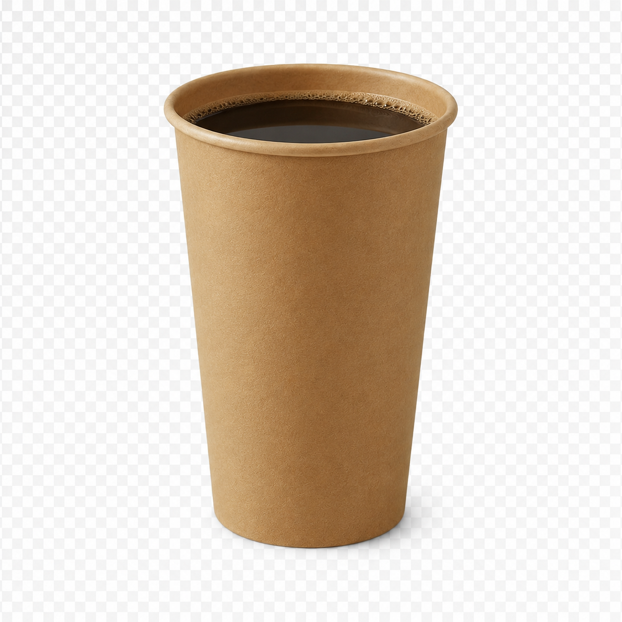 16 oz Kraft Single Wall Paper Cup