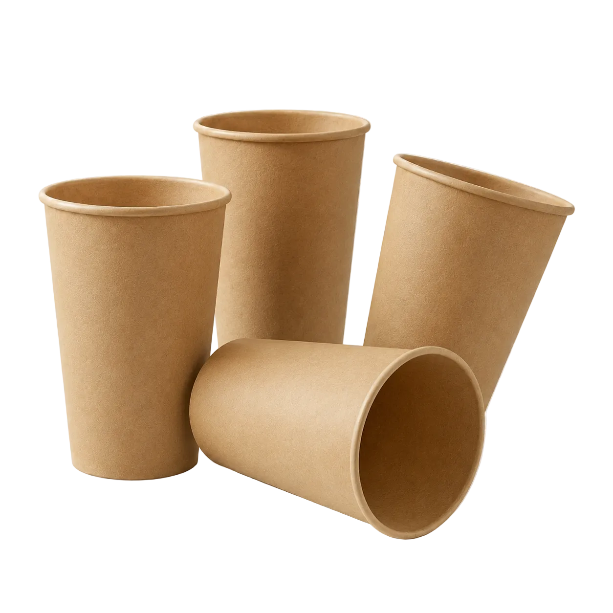 20 oz Kraft Single Wall Paper Cup