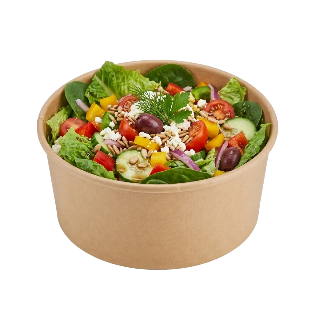 1000ml Kraft Paper Soup and Pasta Bowl