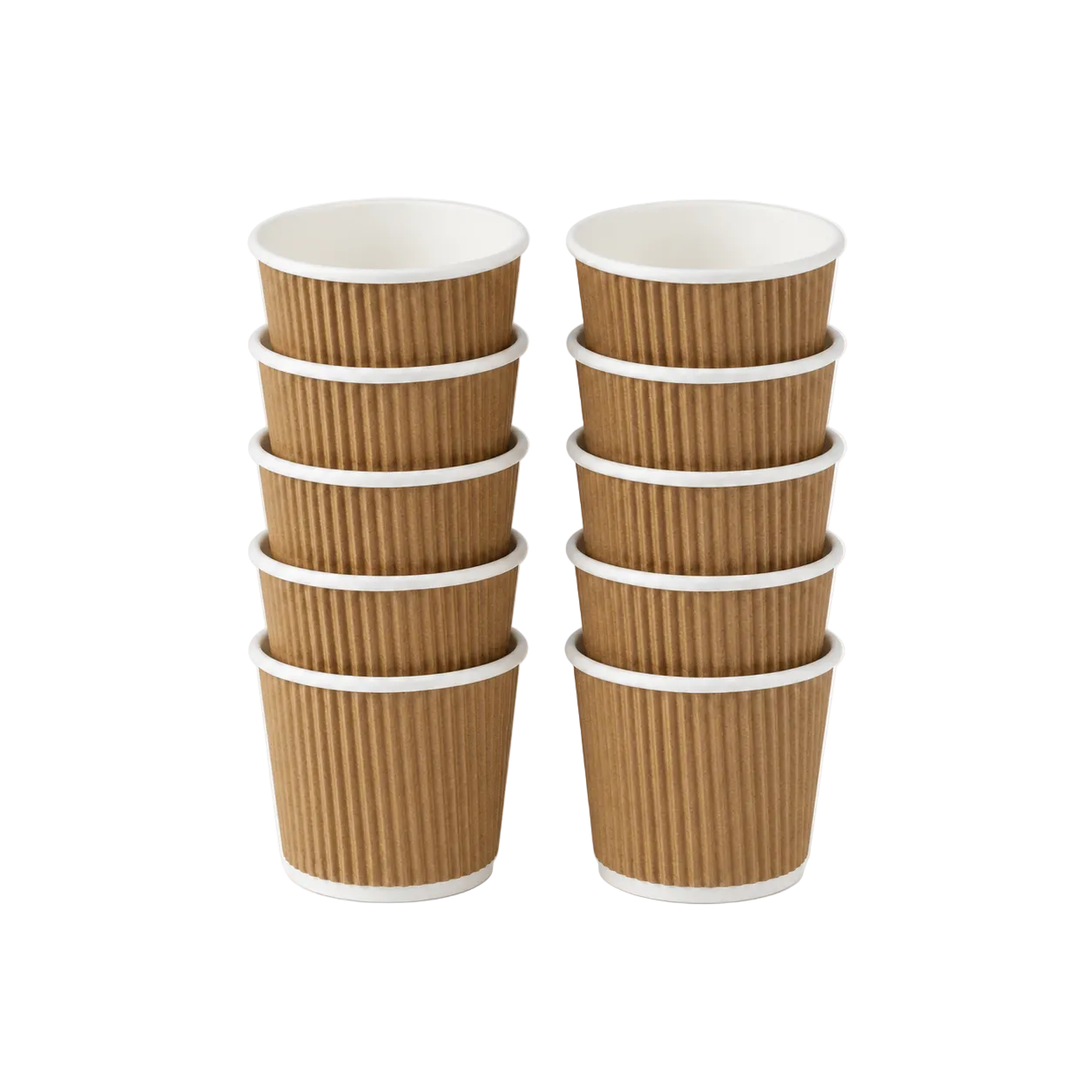 4 oz Kraft Ripple Cup
