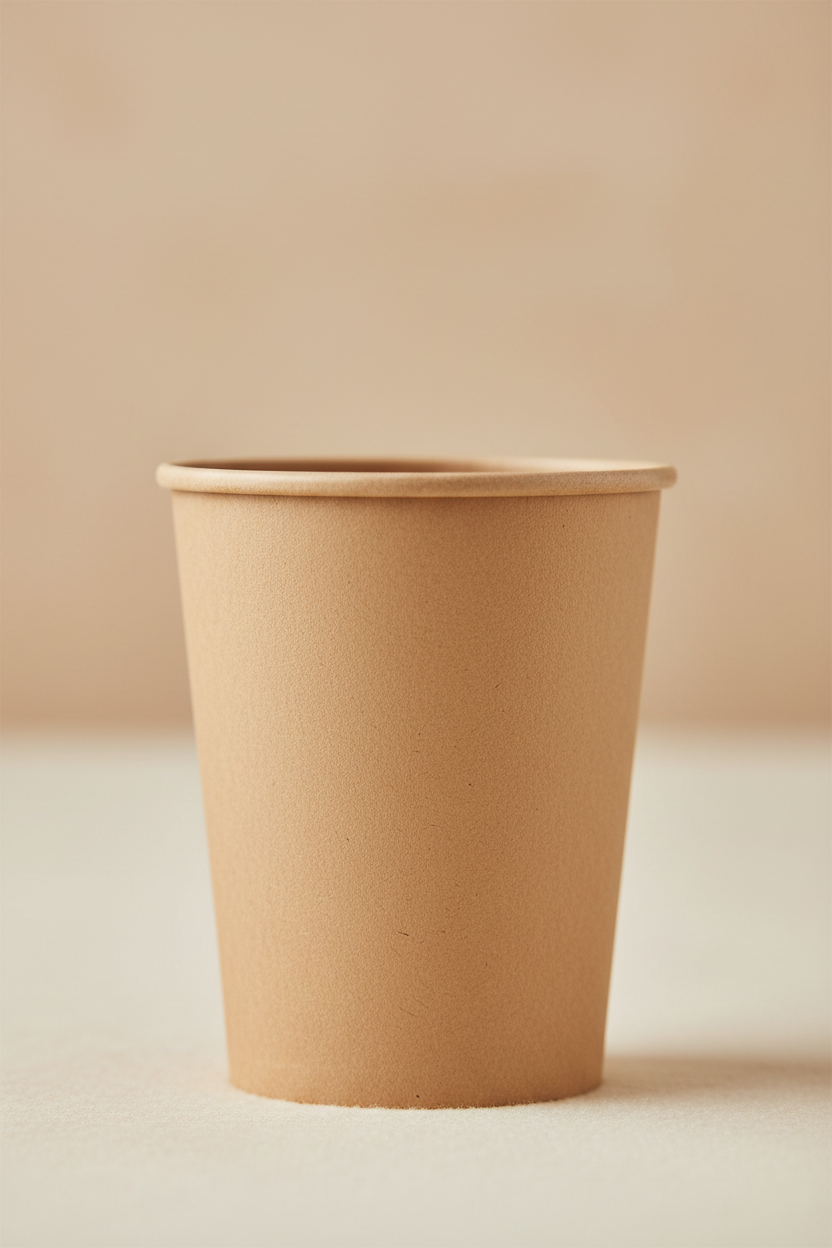KRAFT SINGLE WALLPAPER CUPS 6 oz
